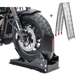 Set SW10 Motorradwippe Easy Vario Fix und Auffahrrampe Alu-I für Yamaha FJR 1300 / XJR 1300 ConStands_1