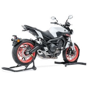Montageständer Set mit Wippe für Ducati 959 / 899 Panigale SRB vorne hinten schwarz_1