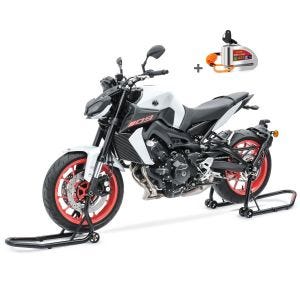 Set SM19 Montageständer Constands mit Alarm Bremsscheibenschloss für Yamaha MT-07 / Tracer 700_1