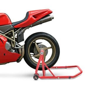 Einarmständer Ducati 748 95-04 Montageständer ConStands Single-Classic rot_0