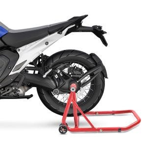 Béquille d'atelier monobras compatible avec BMW R 1300 GS / Adventure 23-25 ConStands Single-Classic rouge
