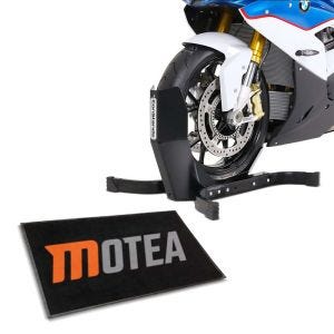 Set Motorradwippe ConStands Easy Plus und Werkstattmatte GM1 Tourtecs SM9_1