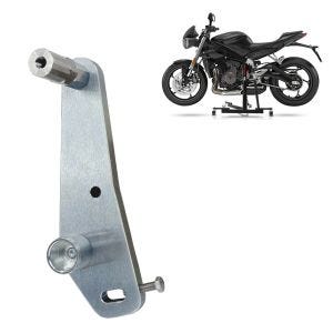 Plaque d'adaptation pour ConStands Power Classic / Evo compatible avec Triumph Street Triple RS 17-22