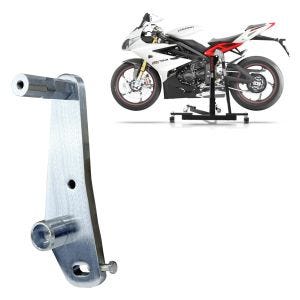Plaque d'adaptation pour ConStands Power Classic / Evo compatible avec Triumph Daytona 675 06-17