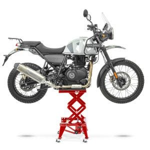 Moto Pont Elevateur Hydraulique ConStands Crosslift XL Béquille Motocross avec Roulettes rouge DPLB