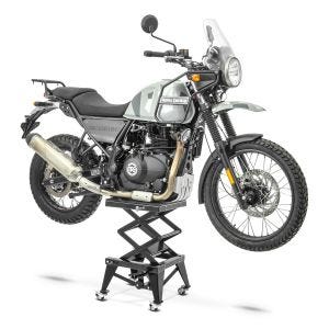 Moto Pont Elevateur Hydraulique ConStands Crosslift XL Béquille Motocross avec Roulettes Noir DPLB1