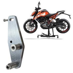 Plaque d'adaptation pour ConStands Power Classic / Evo compatible avec KTM 125 / 390 Duke 17-23
