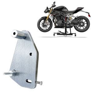 Plaque d'adaptation pour ConStands Power Classic / Evo compatible avec Triumph Speed Triple 1200 RS 21-25