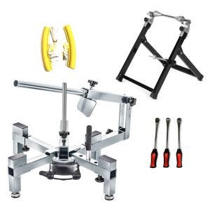 Démonte pneu Set avec Équilibreuse pneu et Outil montage ConStands MD4N DPLU