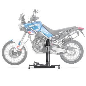 Lève moto centrale compatible avec Aprilia Tuareg 660 22-25 noir ConStands Power-Evo