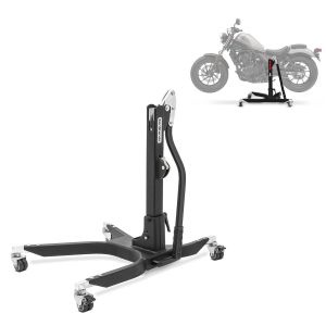 Lève moto centrale compatible avec Honda Rebel 500 CMX 17-25 noir ConStands Power-Classic DPLP