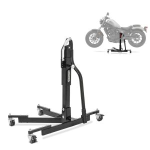 Lève moto centrale compatible avec Honda Rebel 500 CMX 17-25 noir ConStands Power-Evo DPLP