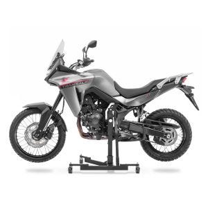 Chariot de Déplacement compatible avec Honda Transalp XL 750 23-25 noir - Idéal pour Garage, 300 kg