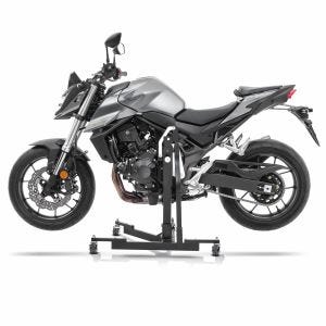 Chariot de Déplacement compatible avec Honda Hornet 750 23-25 noir - Idéal pour Garage, 300 kg