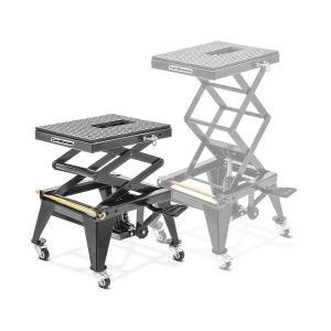 Moto Pont Elevateur Hydraulique ConStands Crosslift XL Béquille Motocross avec Roulettes Noir DPLI3