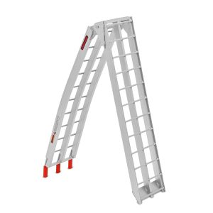 Motorrad Auffahrrampe bis 340 kg ConStands Alu-II Rollschutz DPLB2