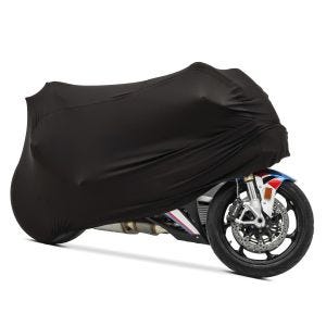 Housse moto compatible avec Ducati Hypermotard 796 / 821 / 998 Craftride Indoor M-L noir