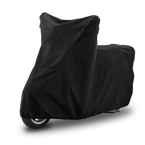 Housse de protection compatible avec Vespa Primavera / S 150 / 125 / 50 Craftride M-L Bache imperméable noir