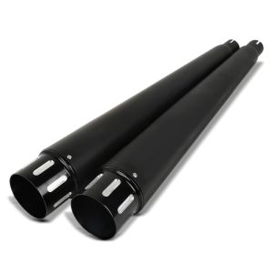Pots d'échappement TP1 compatible avec Harley Davidson Touring 95-16 noir Craftride