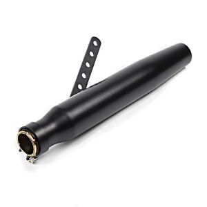 Craftride Pot d'échappement compatible avec BMW R 80 R / RT / 850 R Cafe Racer Tapered noir