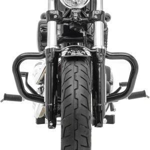 Sturzbügel Mustache für Harley Davidson Sportster 04-20 Schutzbügel schwarz Craftride_1