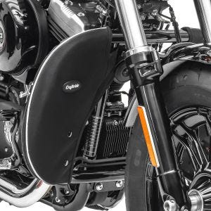 Sturzbügel Spritzschutz für Harley Davidson Sportster Forty-Eight 48 10-20 Beinwärmer Craftride_1