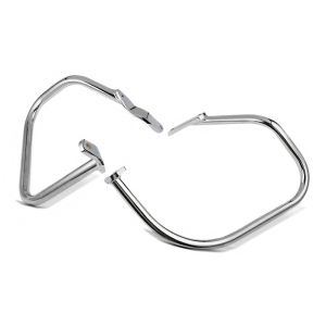 Protections de sacoches compatible avec Harley Davidson Softail 00-17 chrome Craftride