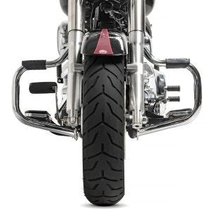 Sturzbügel passend für Harley Davidson Fat Boy 2000-2017 Craftride Mustache chrom