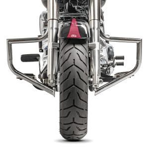 Pare Carter compatible avec Harley Davidson Fat Boy 00-17 Craftride ST1 chrome