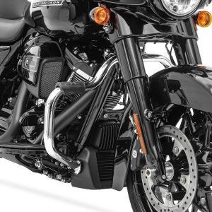 Pare carter compatible avec Harley Davidson Electra Glide Standard 97-08 Mustache chrome Craftride