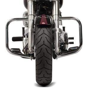 Sturzbügel passend für Harley Davidson Heritage Softail Classic 00-17 Craftride ST2 chrom