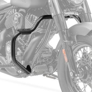 Pare cylindre Mustache compatible avec Indian Chief, Chieftain, Springfield, Roadmaster 15-24 noir Craftride