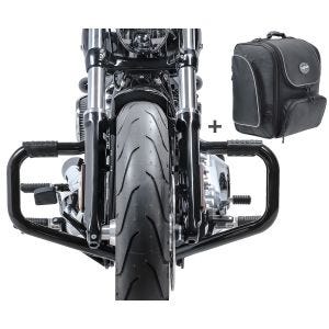 Set STM25 Sturzbügel Mustache mit Hecktasche TM4 für Harley Breakout /114 18-21 Craftride_1