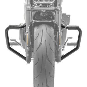 Pare cylindre Mustache compatible avec Harley Davidson Sportster S 1250 21-24 Protection de moteur Craftride RV5
