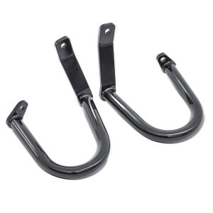 Protections de sacoche arrière compatible avec Harley Davidson Sport Glide 18-24 Craftride TG7 noir DPLB1