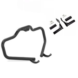 Pare carter Mustache + Pare carter Repose-pieds passager compatible avec Harley Davidson Softail Slim 18-22 Craftride