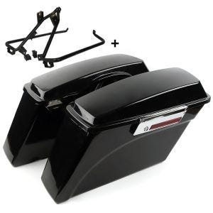 Seitenkoffer für Harley Davidson Street Glide 09-13 mit Kofferträger BC_0