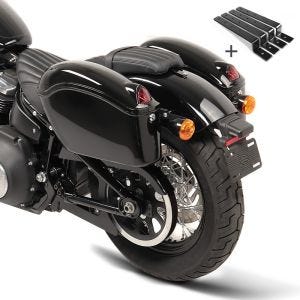 Motorrad Seitenkoffer Set Craftride Nebraska 12Ltr inkl. Haltesatz_1