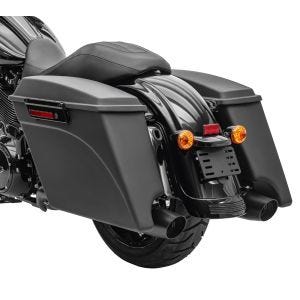 Seitenkoffer Stretched für Harley Davidson Street Glide (FLHX) 06-13 schwarz matt_0
