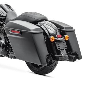 Seitenkoffer Stretched für Harley Davidson Street Glide (FLHX) 14-20 schwarz matt Craftride_1