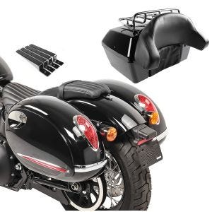Topcase Set für Honda Shadow VT 600 C / 125 C mit Seitenkoffer BM4 Craftride_1