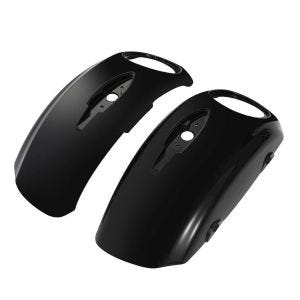 Couvercle Sacoches Rigides pour haut-parleur compatible avec Indian Modèles 15-18 Craftride noir