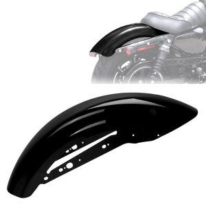 Kotflügel hinten passend für Harley Davidson Sportster 10-20 Hinterradabdeckung Craftride FH1 schwarz glänzend