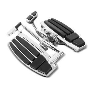 Fahrer Trittbretter passend für Honda Goldwing GL 1800 / F6B / F6C 01-16 Fussrasten chrom Craftride