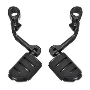 Repose-pieds Crash bar avec support compatible avec Honda Rebel 1100 / 500 CMX Craftride FR20 noir