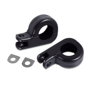Fussrasten-Halter HF1 passend für Sturzbügel 32mm schwarz matt Craftride