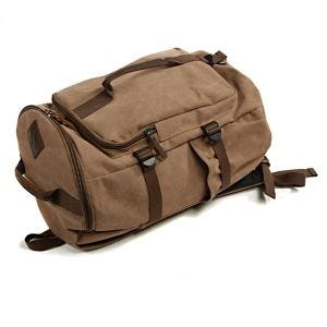 Motorrad Rucksack Craftride VR4 Hecktasche Vintage 30Ltr inkl. Spanngurte braun DPLB