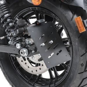 Kennzeichenhalter Motorrad Craftride schwarz DK986