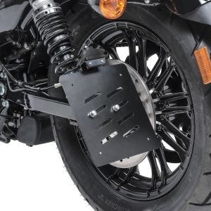 Kennzeichenhalter Motorrad Craftride schwarz DK987