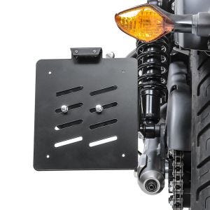 Kennzeichenhalter seitlich L passend für Honda Rebel 500 CMX 17-24 schwarz Craftride DPLB1